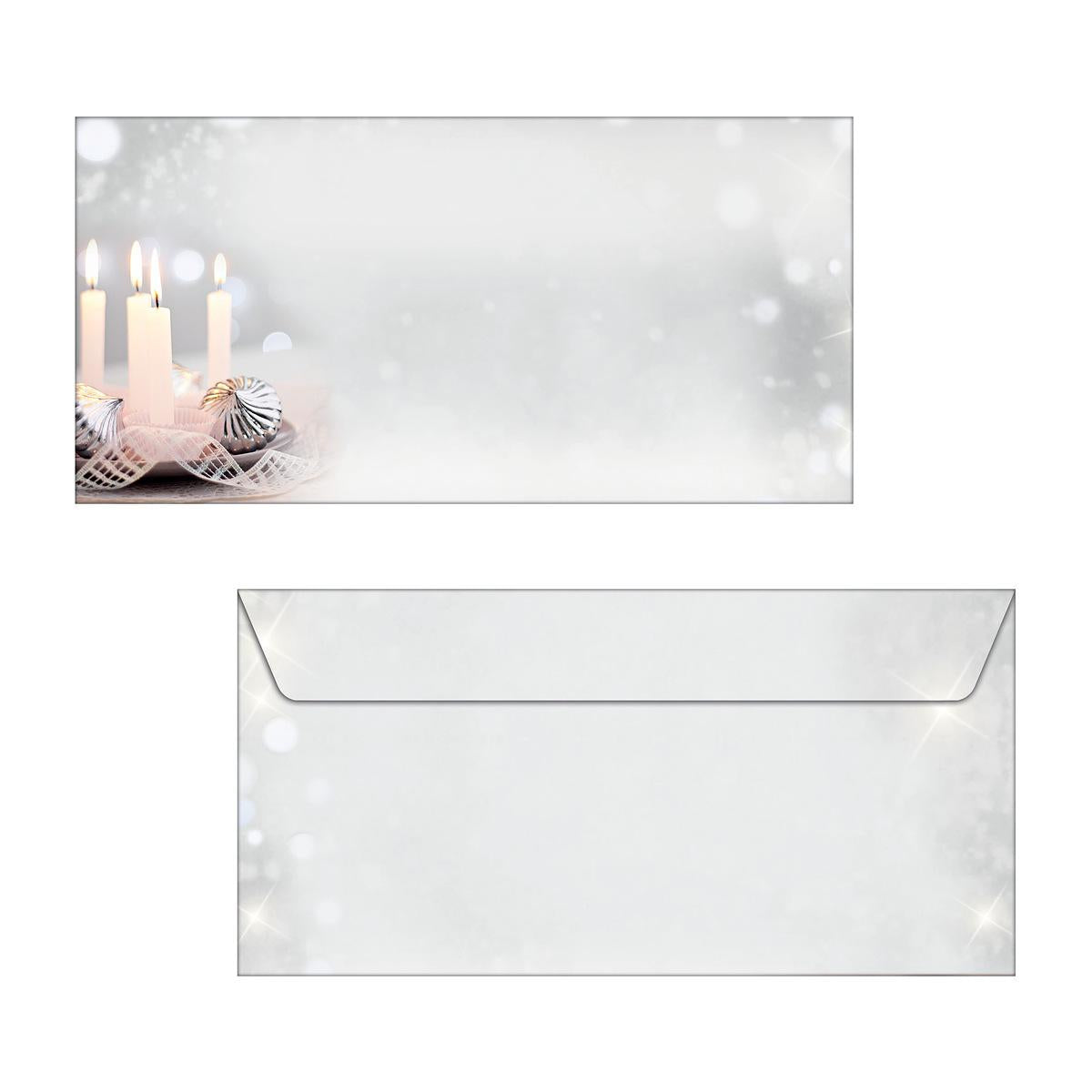 Sigel Couvert C6/5 (220 × 110 mm), Nassklebend, Mehrfarbig, 90 g/m², Papier – 50 Stk.