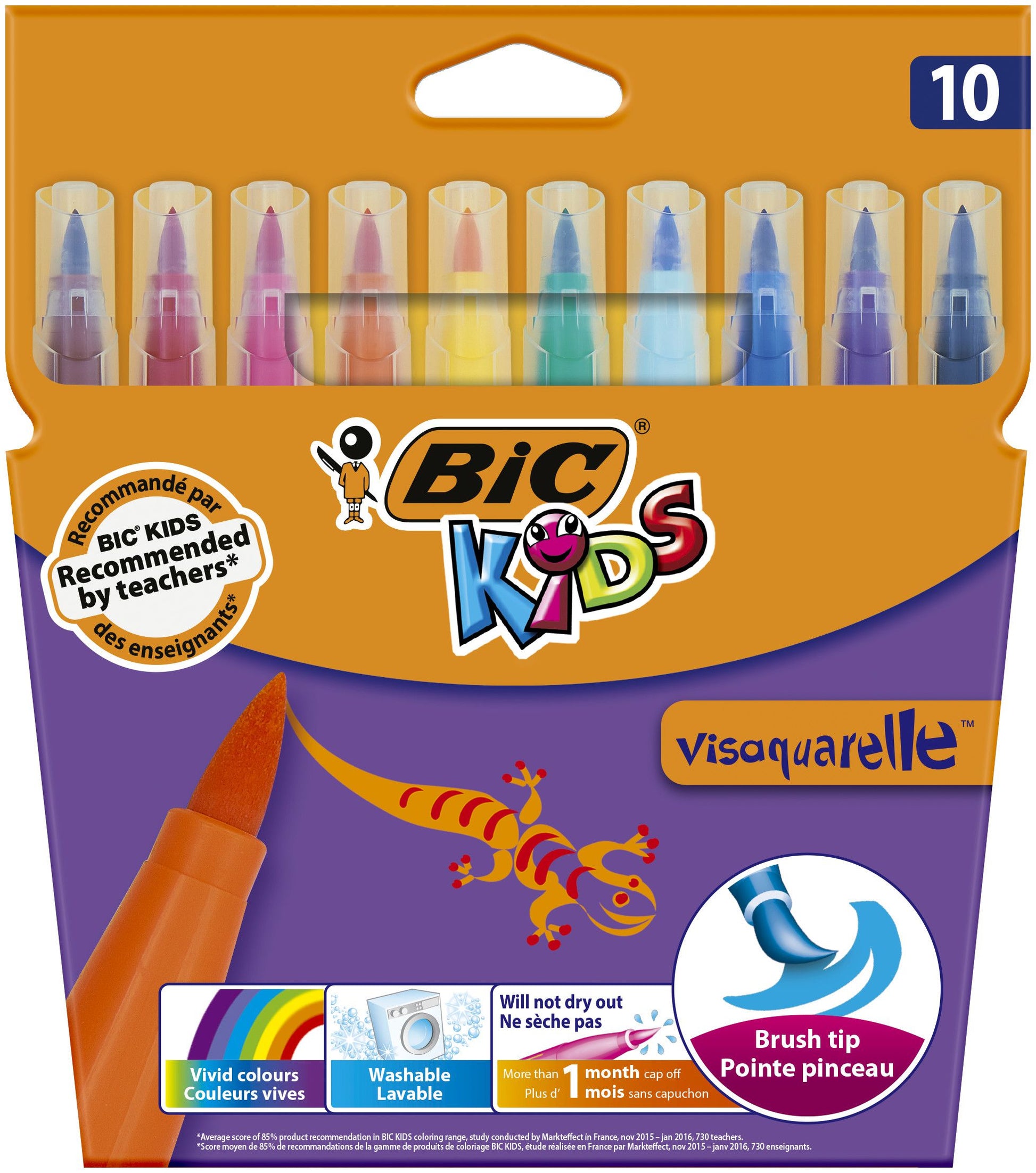 BIC Filzstifte, Strichbreite 1,3 mm, 10 Farben