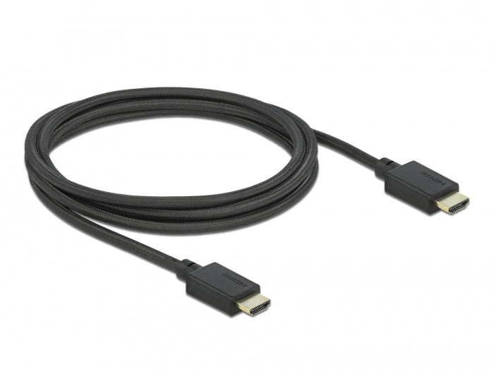 DeLOCK HDMI-Kabel, HDMI, Schwarz, 1 Stück