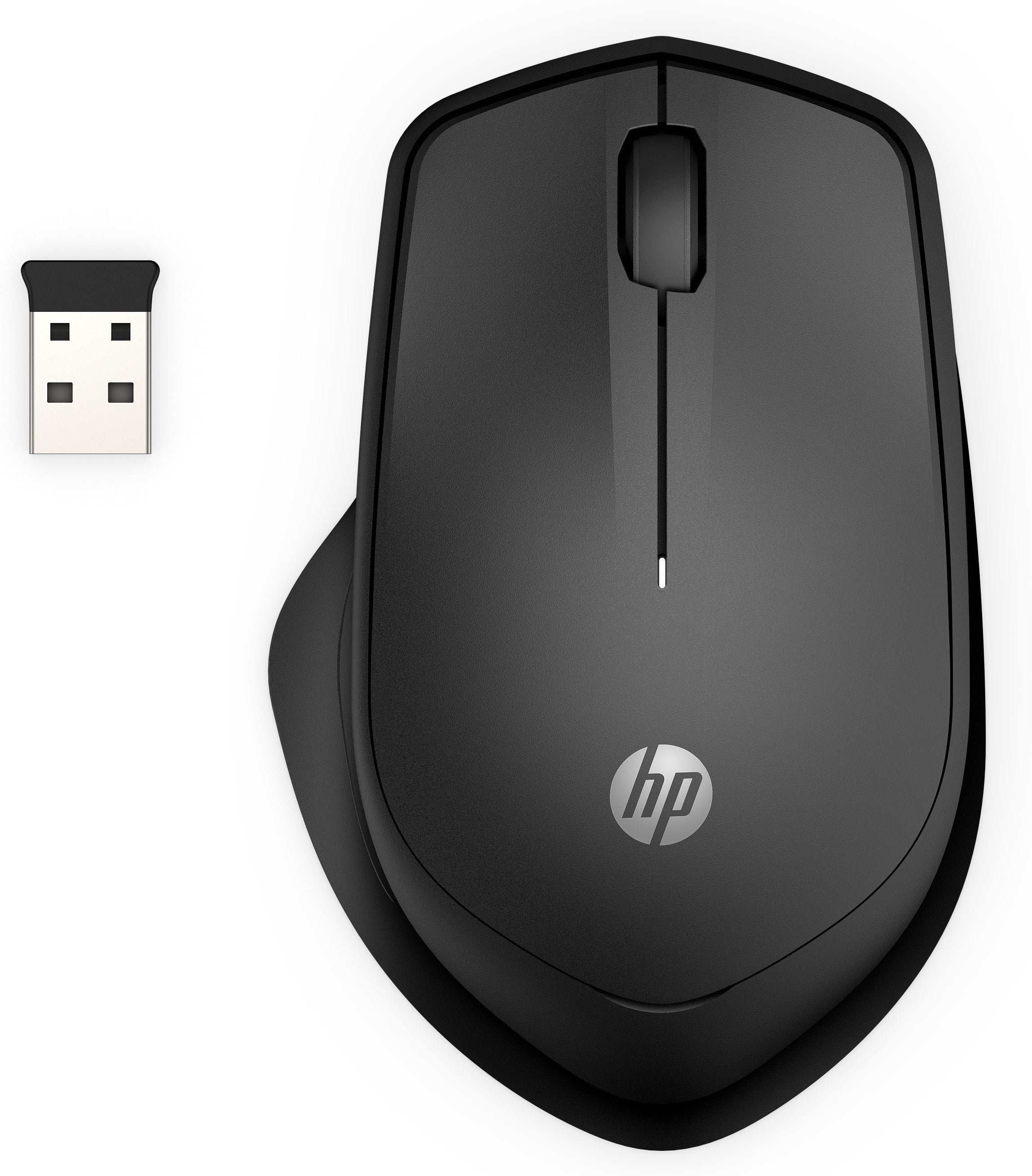 HP 280 Silent Maus – kabellos, schwarz