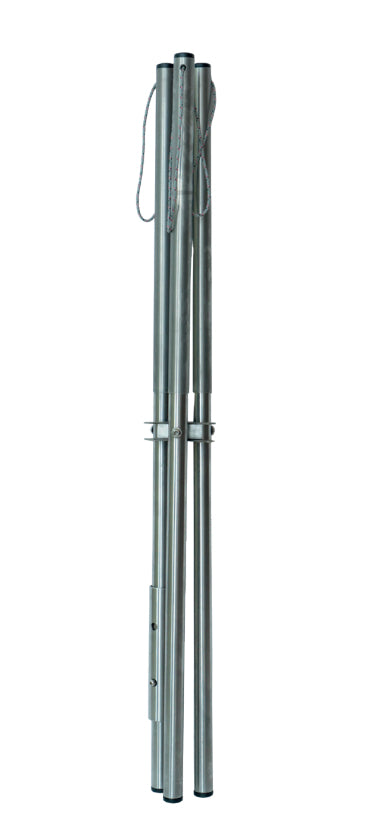 LotusGrill Grillständer – 82 cm, Silber – für Small, Original und XL