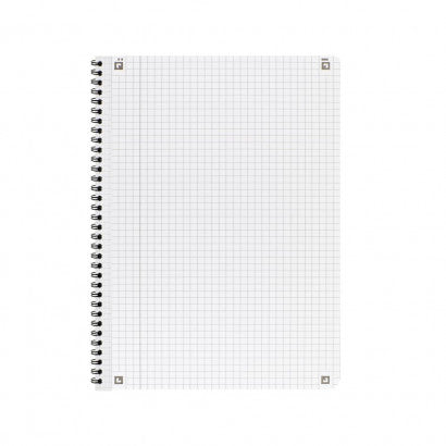 Oxford Collegeblock, Karton, 80 Blatt, 4-fach gelocht, perforiert, 90 g/m² – Schwarz, für SCRIBZEE App