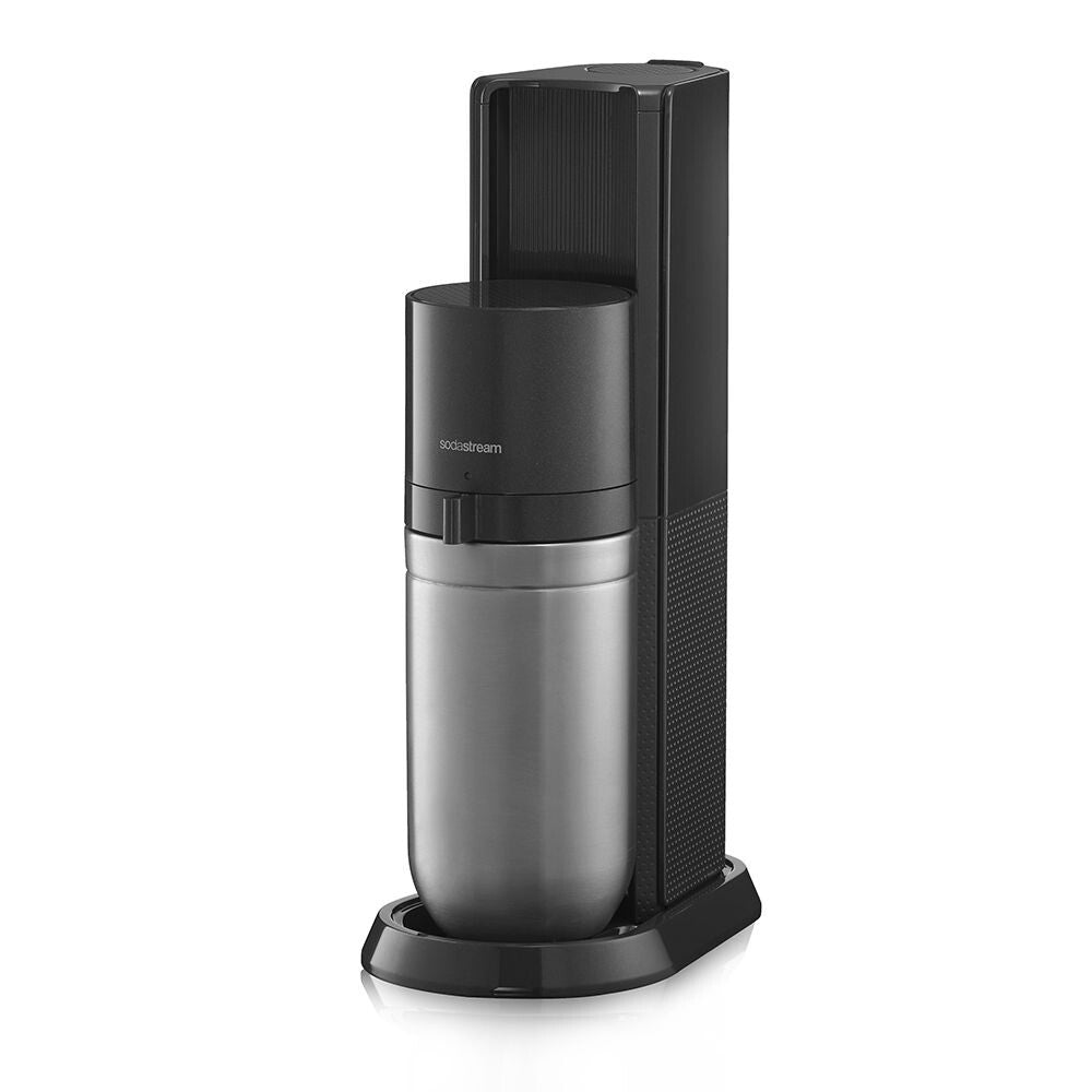 SodaStream DUO – Wassersprudler, 2 Flaschen (2× Glas), 60 l, Schwarz