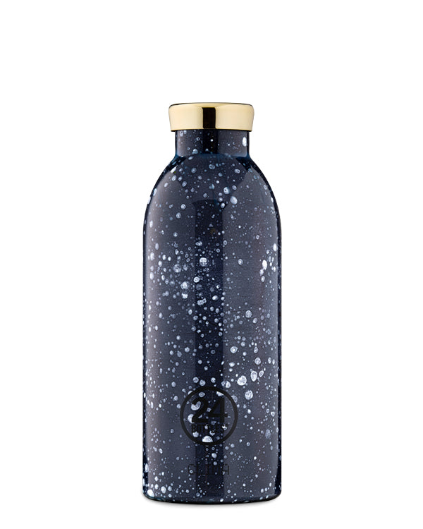 24Bottles Trinkflasche Clima – 5 dl – Edelstahl, isoliert, Schraubverschluss – Grün Marmor