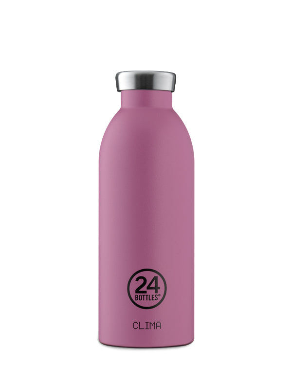 24Bottles Trinkflasche Clima – 5 dl – Edelstahl, isoliert, Schraubverschluss – Mauve