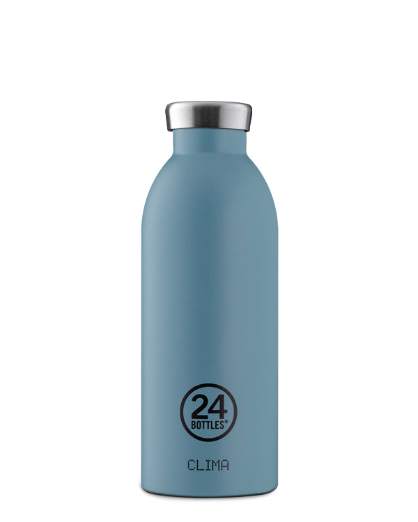 24Bottles Clima Trinkflasche – 5 dl – Edelstahl, isoliert, Schraubverschluss – Powder Blue
