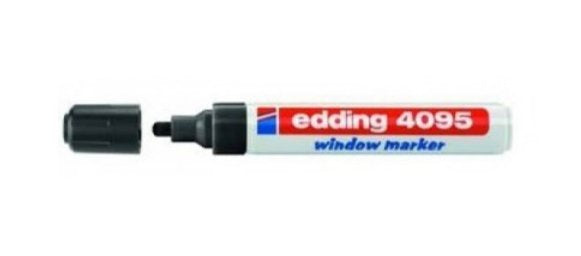 Edding Kreidemarker 4095 – Rund, 2–3 mm – Schwarz