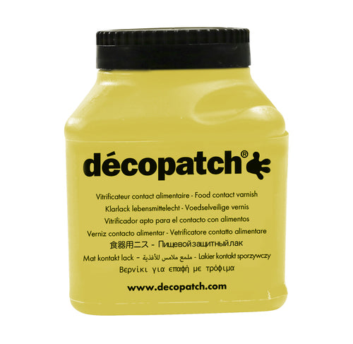 Décopatch Serviettentechnik-Lack – Transparent, 180 ml, für Lebensmittelkontakt