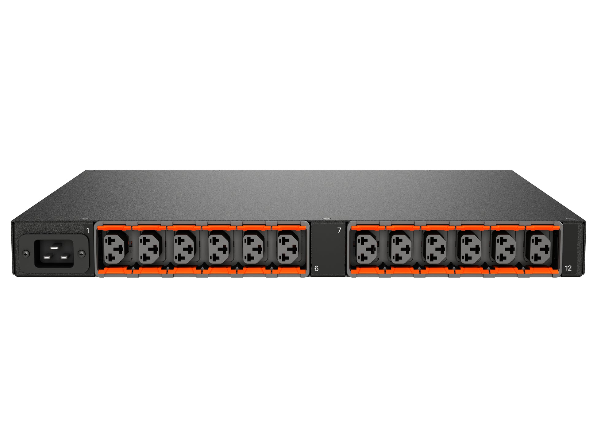 Vertiv VP5U21A0 Switched Rack-PDU 3,6 kW – Überwacht, IMD – 1U, Eingang IEC C20 – C13/C19×12