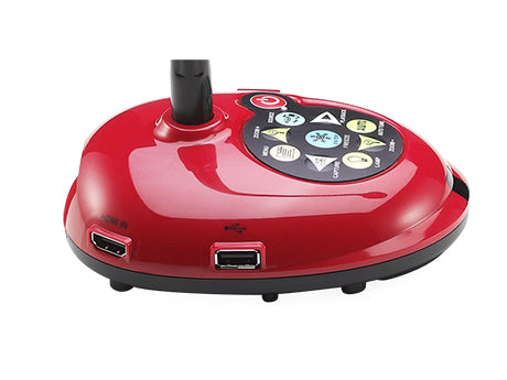 Lumens Visualizer DC172 – Dokumentenkamera, 4K, 6,8× optischer Zoom, Rot