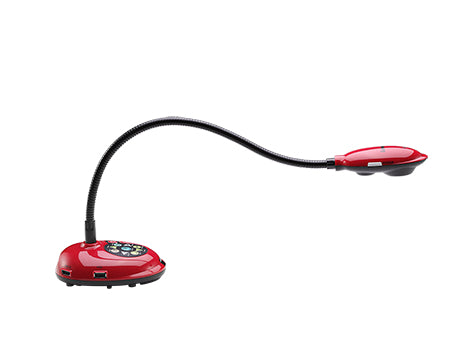 Lumens Visualizer DC172 – Dokumentenkamera, 4K, 6,8× optischer Zoom, Rot