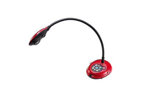 Lumens Visualizer DC172 – Dokumentenkamera, 4K, 6,8× optischer Zoom, Rot