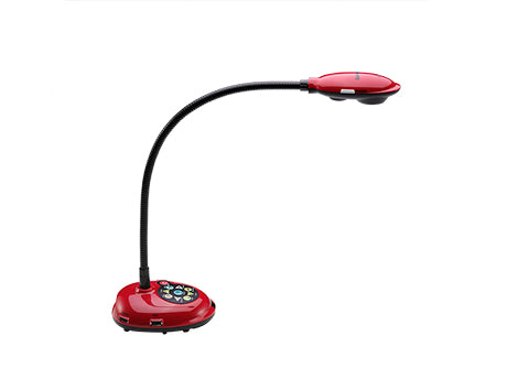 Lumens Visualizer DC172 – Dokumentenkamera, 4K, 6,8× optischer Zoom, Rot
