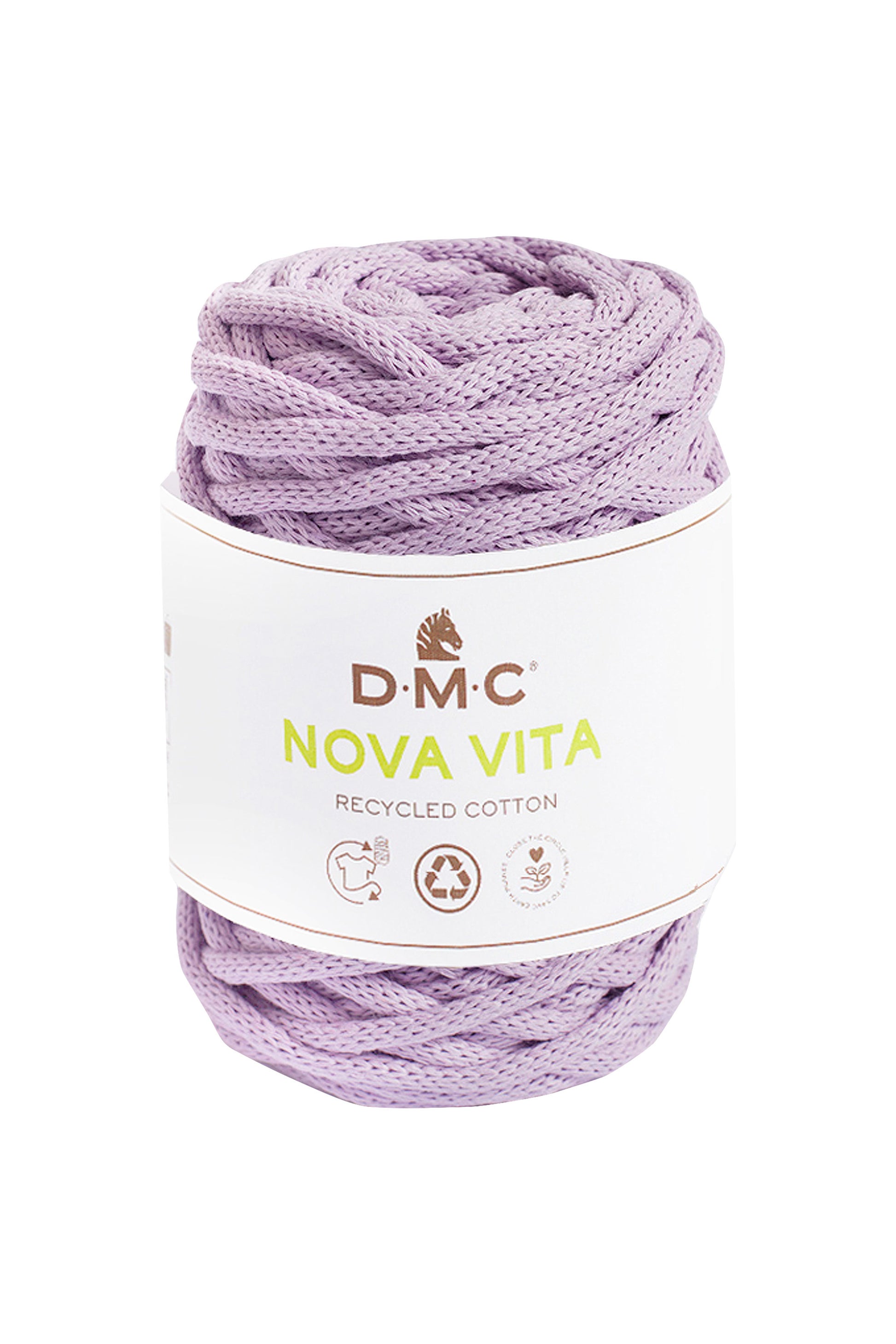 DMC Nova Vita Garn Lila – 250 g, 55 m, Nadel 12 mm, 80% Baumwolle/20% Polyester, 1 Stk.