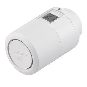 Danfoss Ally – Heizkörperthermostat – WLAN, Programmierbar – für Amazon Alexa, Google Assistant – Weiss