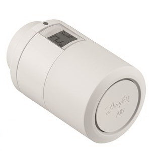 Danfoss Ally – Heizkörperthermostat – WLAN, Programmierbar – für Amazon Alexa, Google Assistant – Weiss