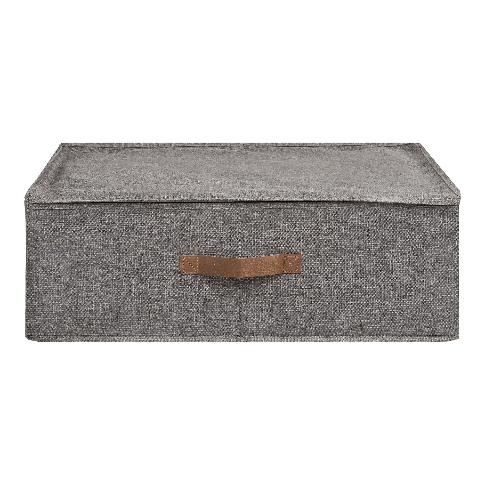 House Nordic Noto Aufbewahrungsbox – Polyester – Dunkelgrau – 560 × 180 × 470 mm