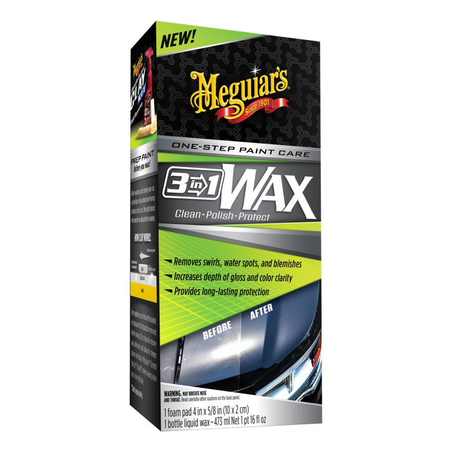 Meguiar's Schutzbeschichtung 3-in-1 – für Lack – 473 ml – Wachs