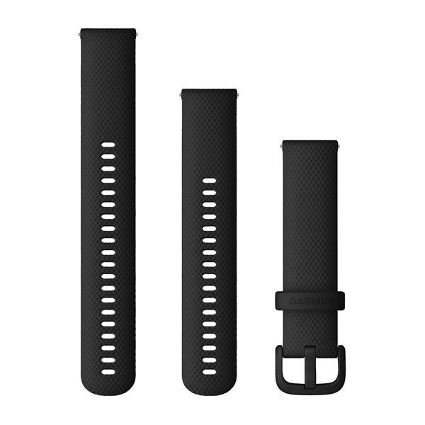 Garmin Sportarmband, Schwarz, für Garmin Venu SQ, Garmin Venu SQ Music