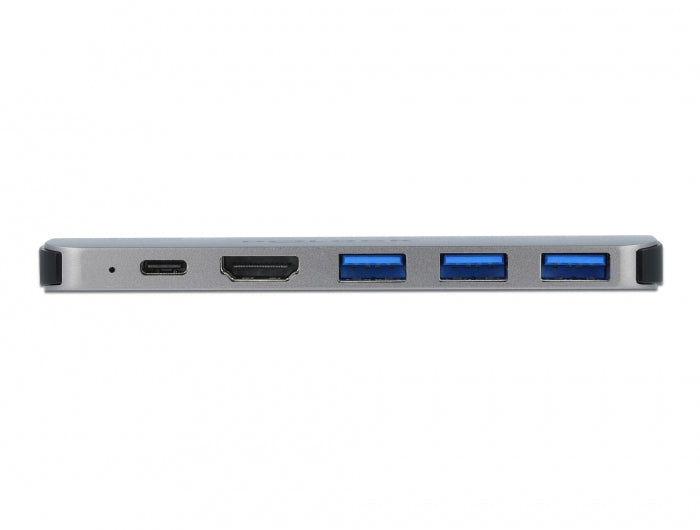 DeLOCK 87753 Dockingstation – Thunderbolt 3, 2× HDMI, 3× USB-A, 1× USB-C, 60 W PD