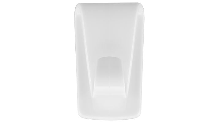 TESA Haken – weiss – selbstklebend – für Tapete und Putz – 0,5 kg – 2 Stück