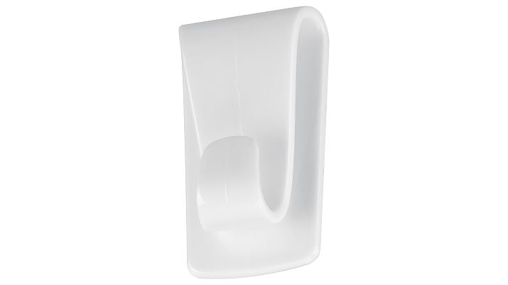 TESA Haken – weiss – selbstklebend – für Tapete und Putz – 0,5 kg – 2 Stück