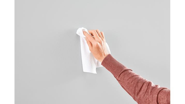TESA Haken – blau/weiss – selbstklebend, vormontiert – für Putz – 1 kg