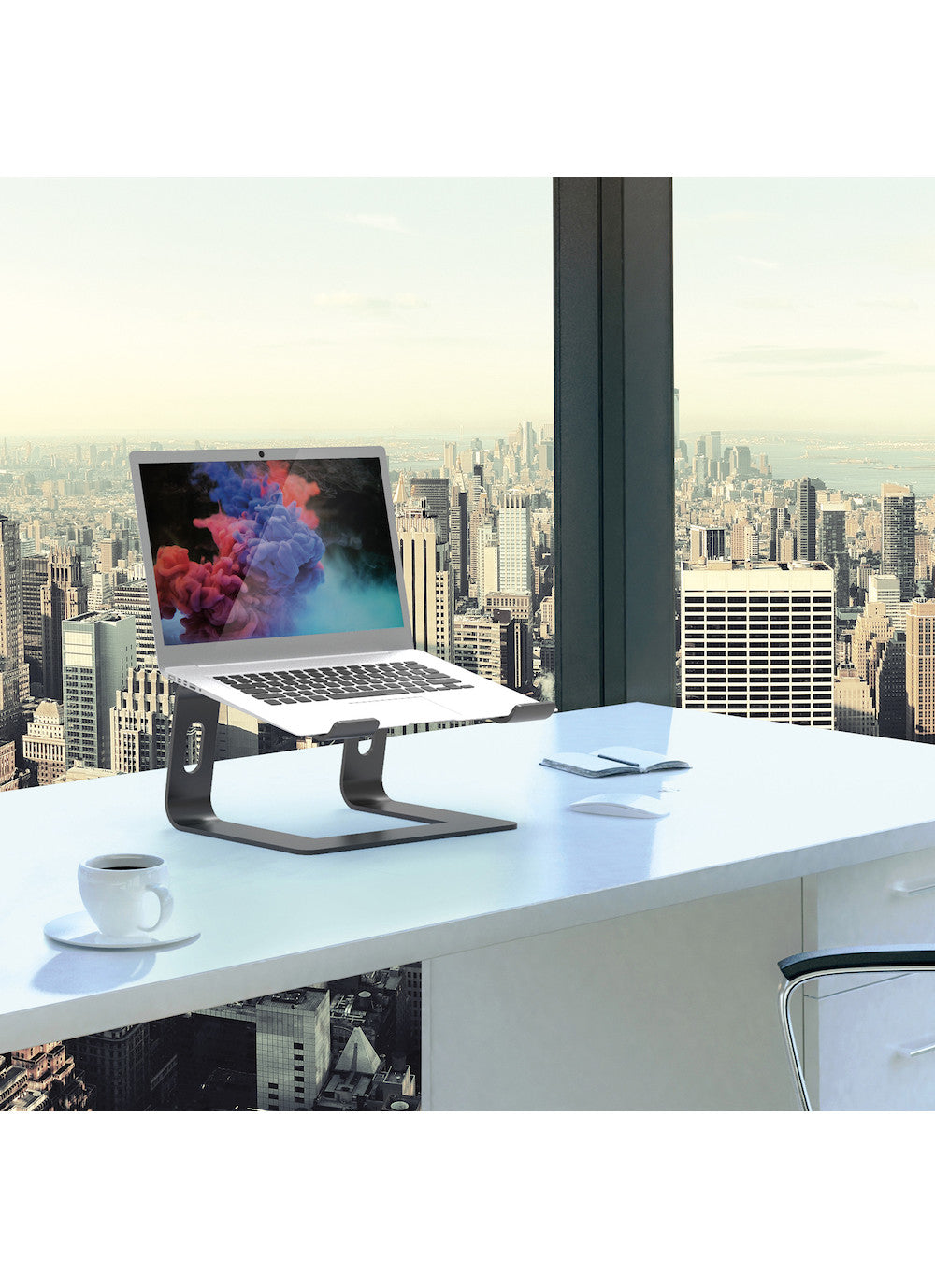 Port Designs Laptop-Ständer – bis 15,6" – Aluminium