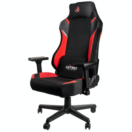Nitro Concepts Konferenzstuhl X1000 – 54,5 × 56 × 128,6 cm, rot