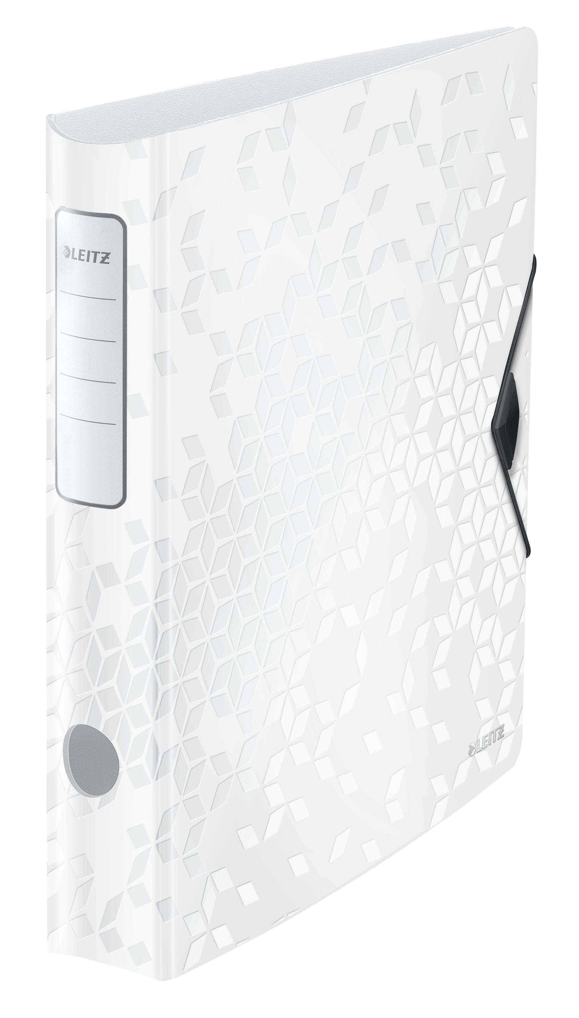 Leitz Active WOW Ordner – für A4 – Rückenbreite 6,5 cm – Weiss