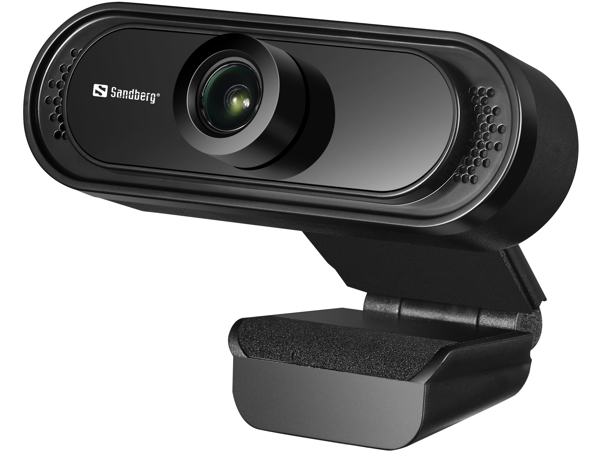 Sandberg USB Webcam Saver – Webcam – Full HD 1080p, USB, Stereo-Mikrofon