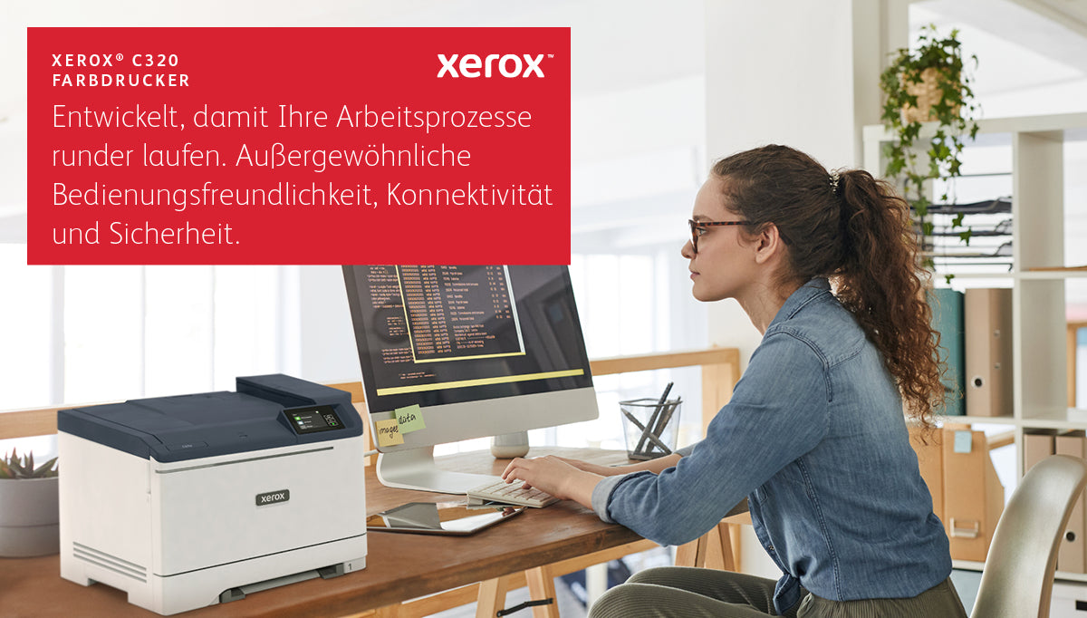 Xerox C320 – A4, Duplex, 33 Seiten/Min., WLAN