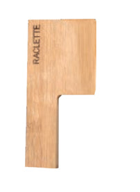 Nouvel Raclettespachtel, 4 Stk., 13 × 5,5 × 0,6 cm, Bambus, braun