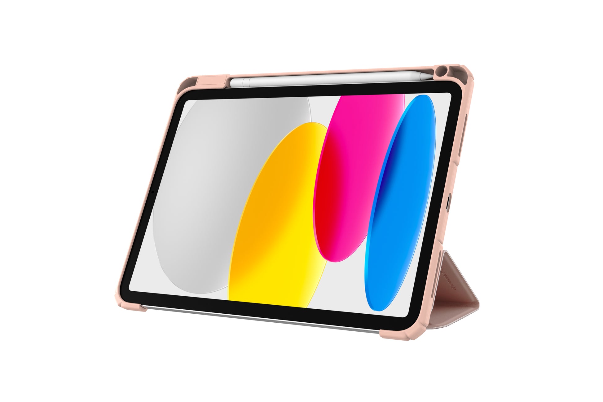 dbramante1928 London Tablet-Hülle für iPad 10,9" (10. Gen.) – Pink Sand