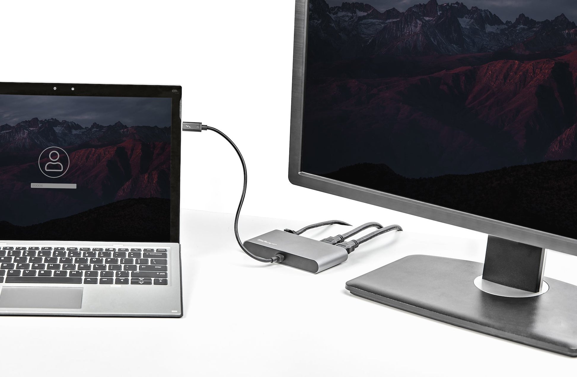 StarTech.com Dockingstation – Thunderbolt 3, 2× HDMI, 2× USB-A, GbE, für Windows/Mac