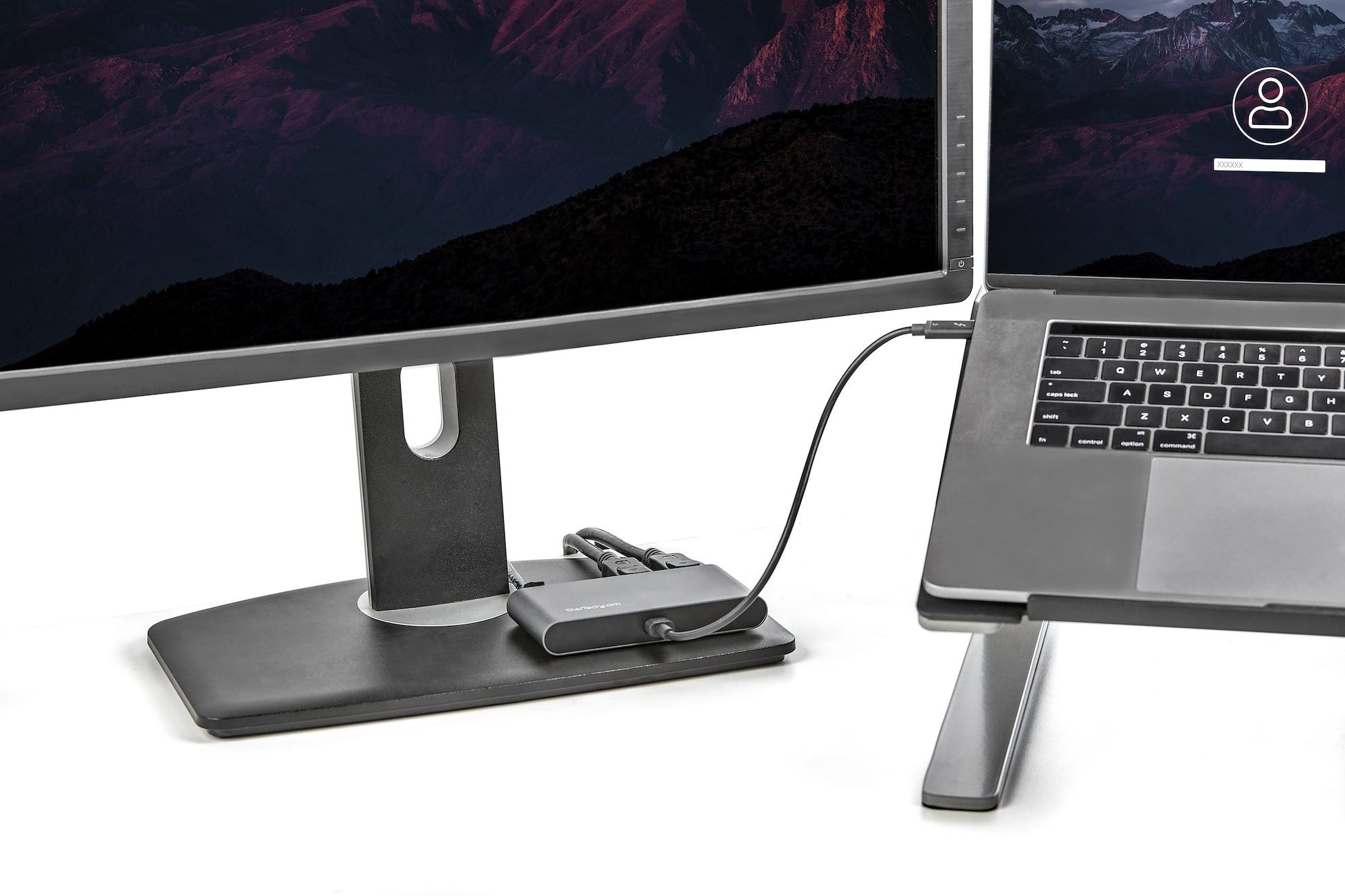 StarTech.com Mini Dockingstation – Thunderbolt 3, 2× DP, 1× USB-A, GbE, für Windows/Mac