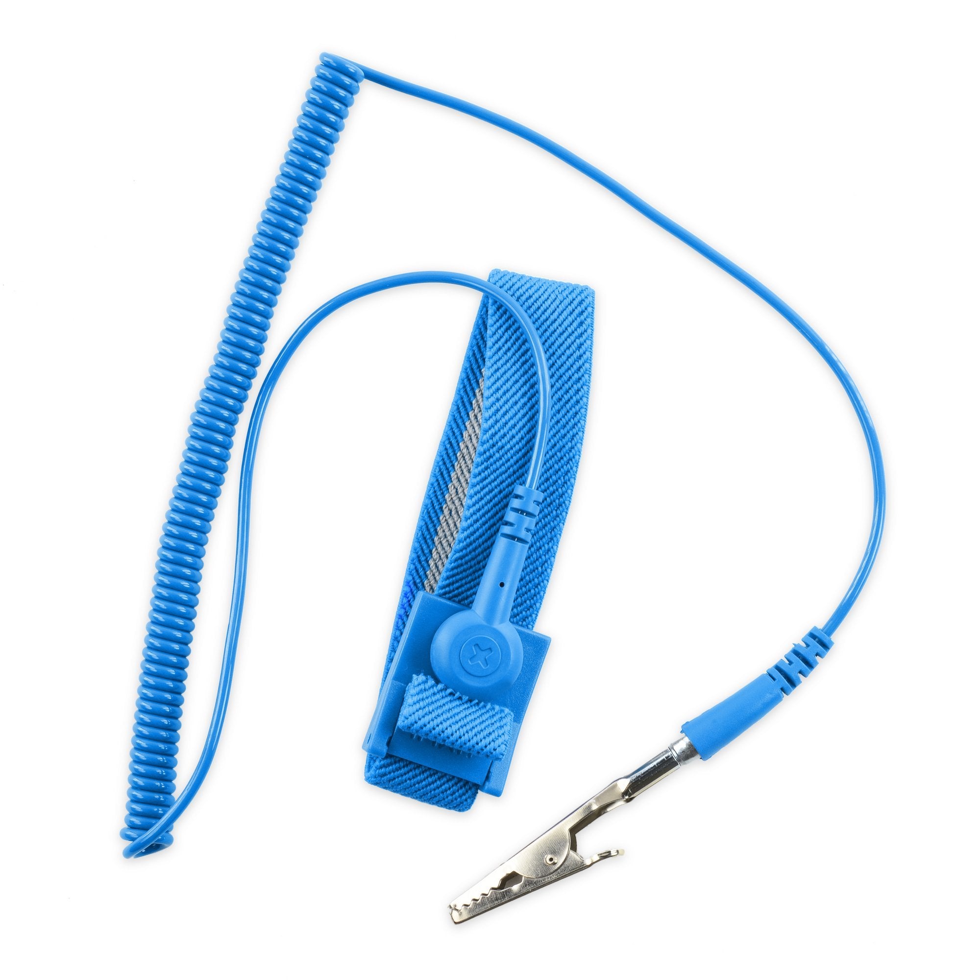 iFixit Antistatik-Armband IF145071 – blau, verstellbar