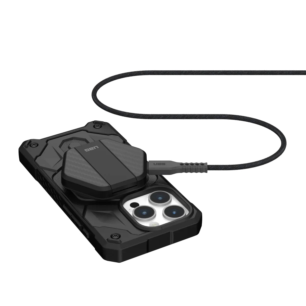 Urban Armor Gear UAG Ladeständer – 15 W, Qi, MagSafe-kompatibel – für Qi-kompatible Geräte