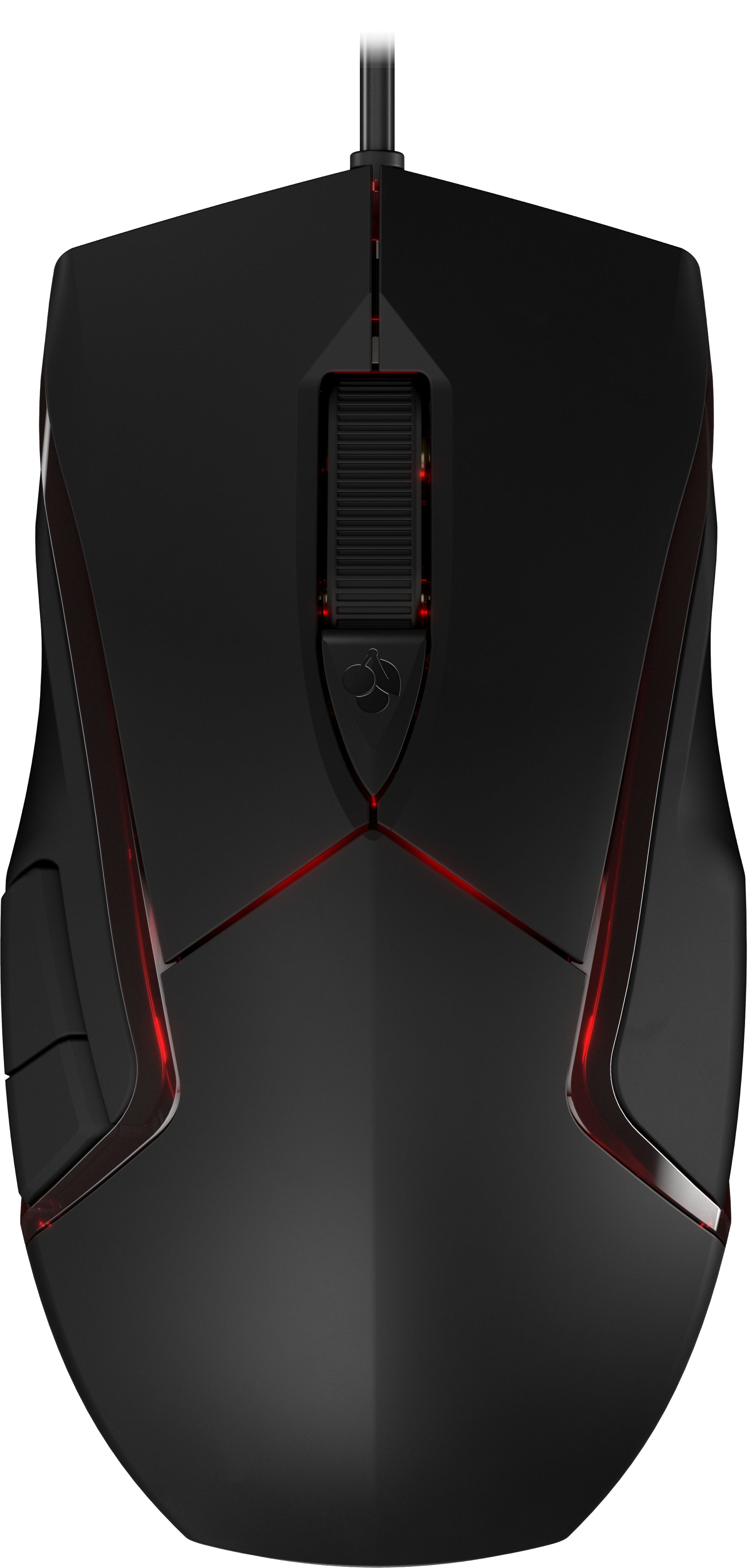 CHERRY MC 3.1 – Gaming-Maus – Kabelgebunden (USB‑A), 5000 DPI, RGB-Beleuchtung, beidhändig, Schwarz