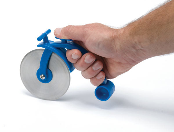 Park Tool PZT-2 – Pizzaschneider 13 cm, Edelstahl/Kunststoff, blau