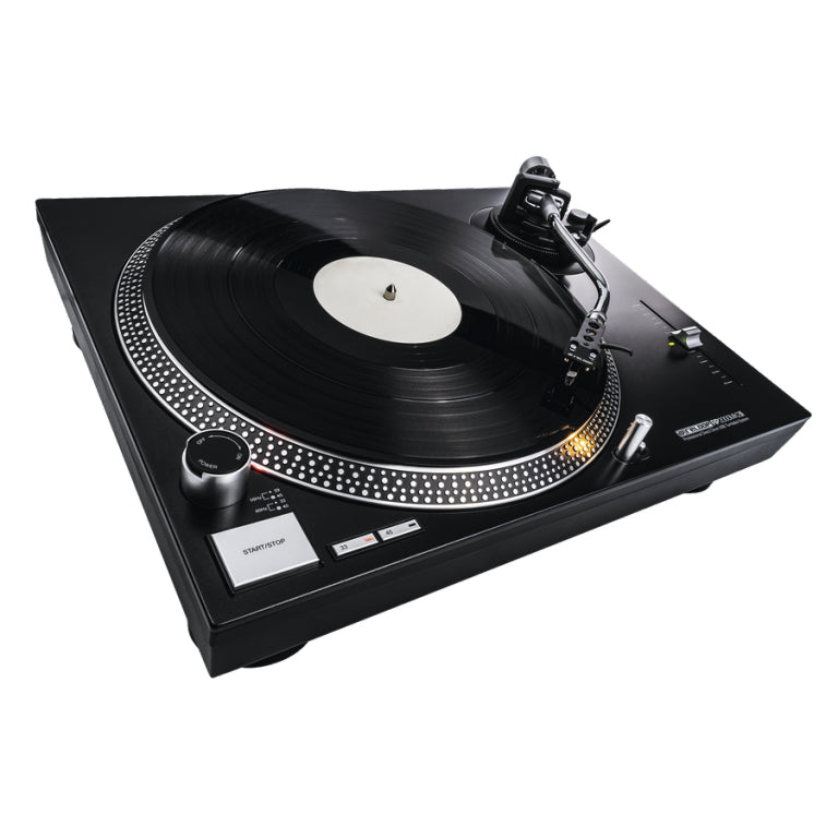 Reloop RP-2000 USB MKII – Plattenspieler (Direktantrieb), Phono-Vorverstärker, 33⅓/45 U/min – Schwarz