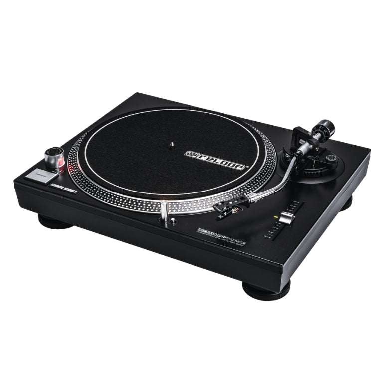 Reloop RP-2000 USB MKII – Plattenspieler (Direktantrieb), Phono-Vorverstärker, 33⅓/45 U/min – Schwarz