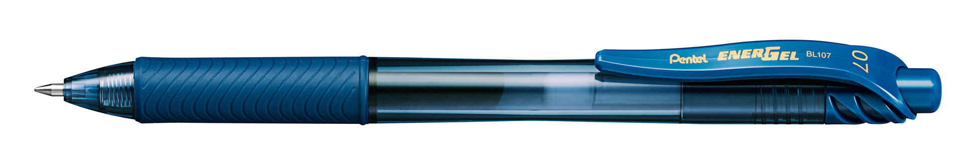 Pentel EnerGel X Gelschreiber, Druckmechanik – Marineblau, Spitze 0,7 mm, schnelltrocknend, nachfüllbar