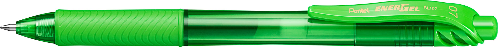 Pentel EnerGel X Gelschreiber, Druckmechanik – Limette, Spitze 0,7 mm, schnelltrocknend, nachfüllbar