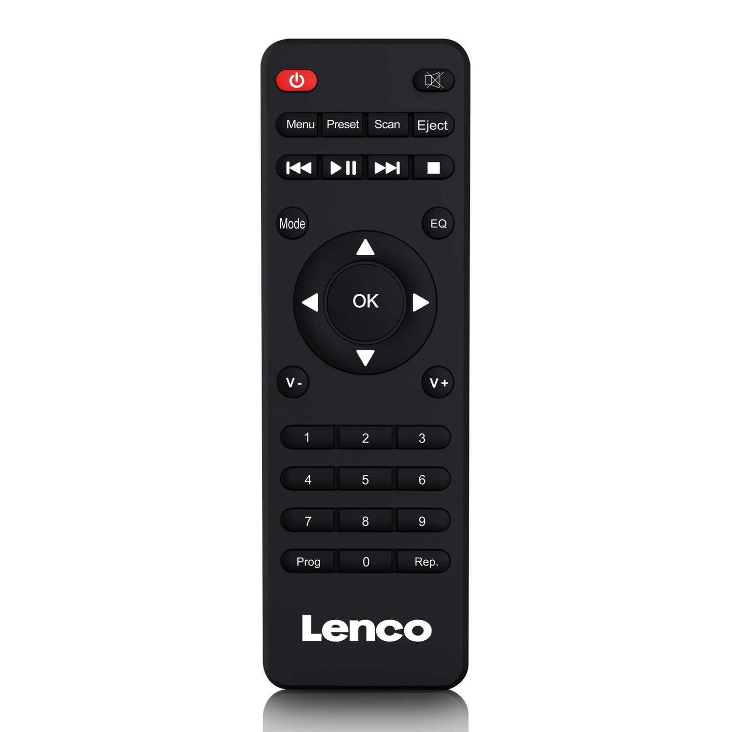 Lenco DAR-061 – DAB+/UKW-Tischradio, Bluetooth, CD – Schwarz