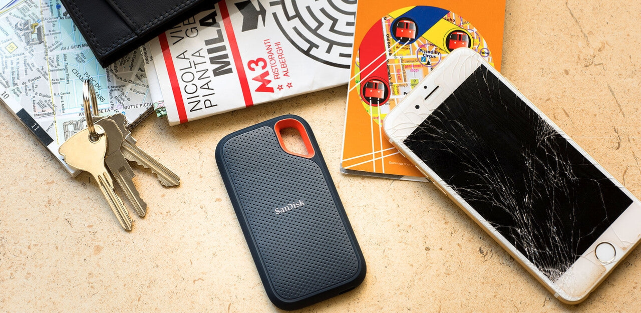 SanDisk Extreme Portable Speichergerät – 1 TB, 1050 MB/s