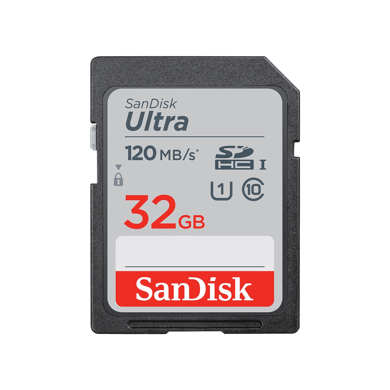SanDisk Ultra Speichergerät – 32 GB, SDHC, 120 MB/s