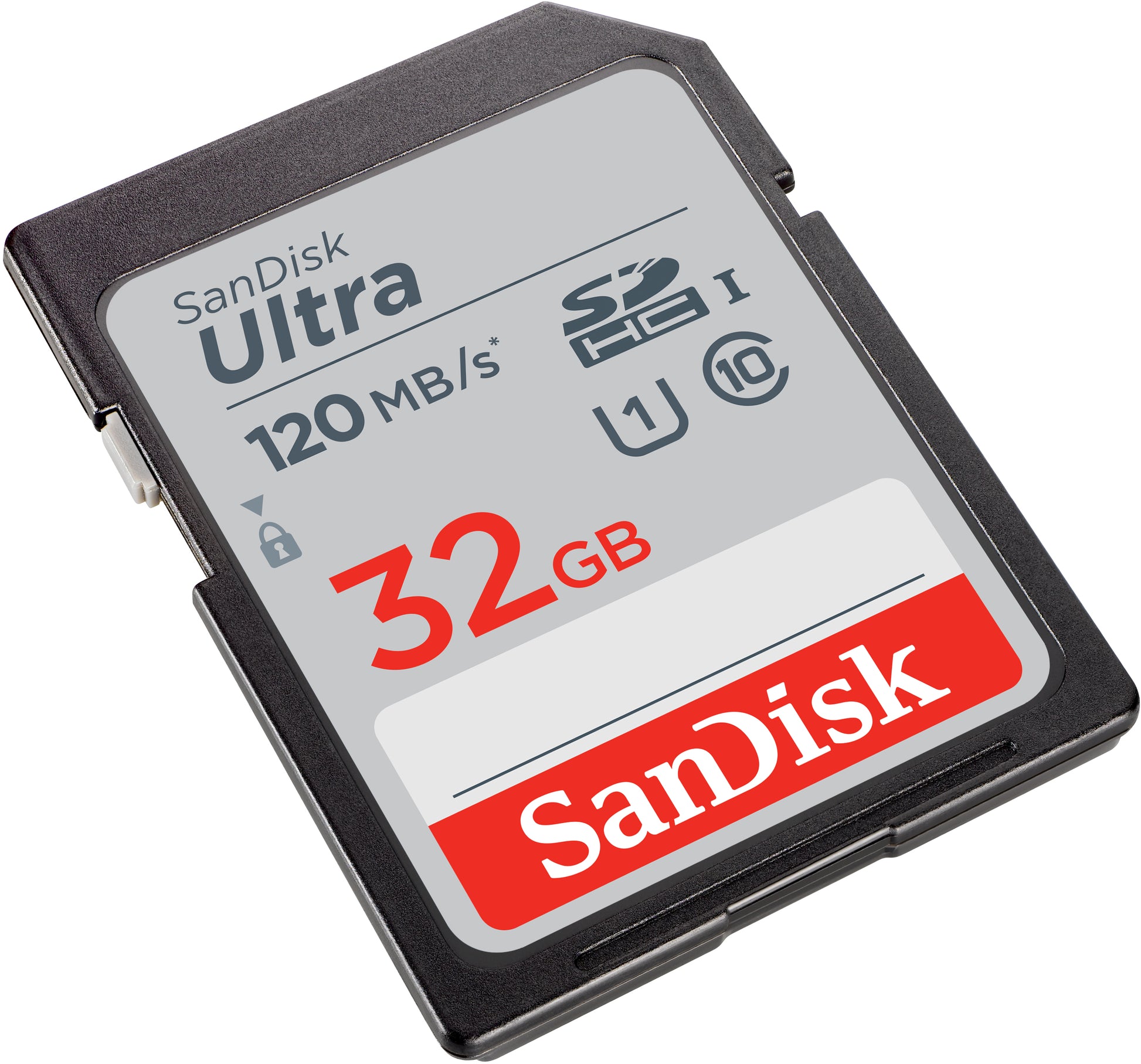 SanDisk Ultra Speichergerät – 32 GB, SDHC, 120 MB/s