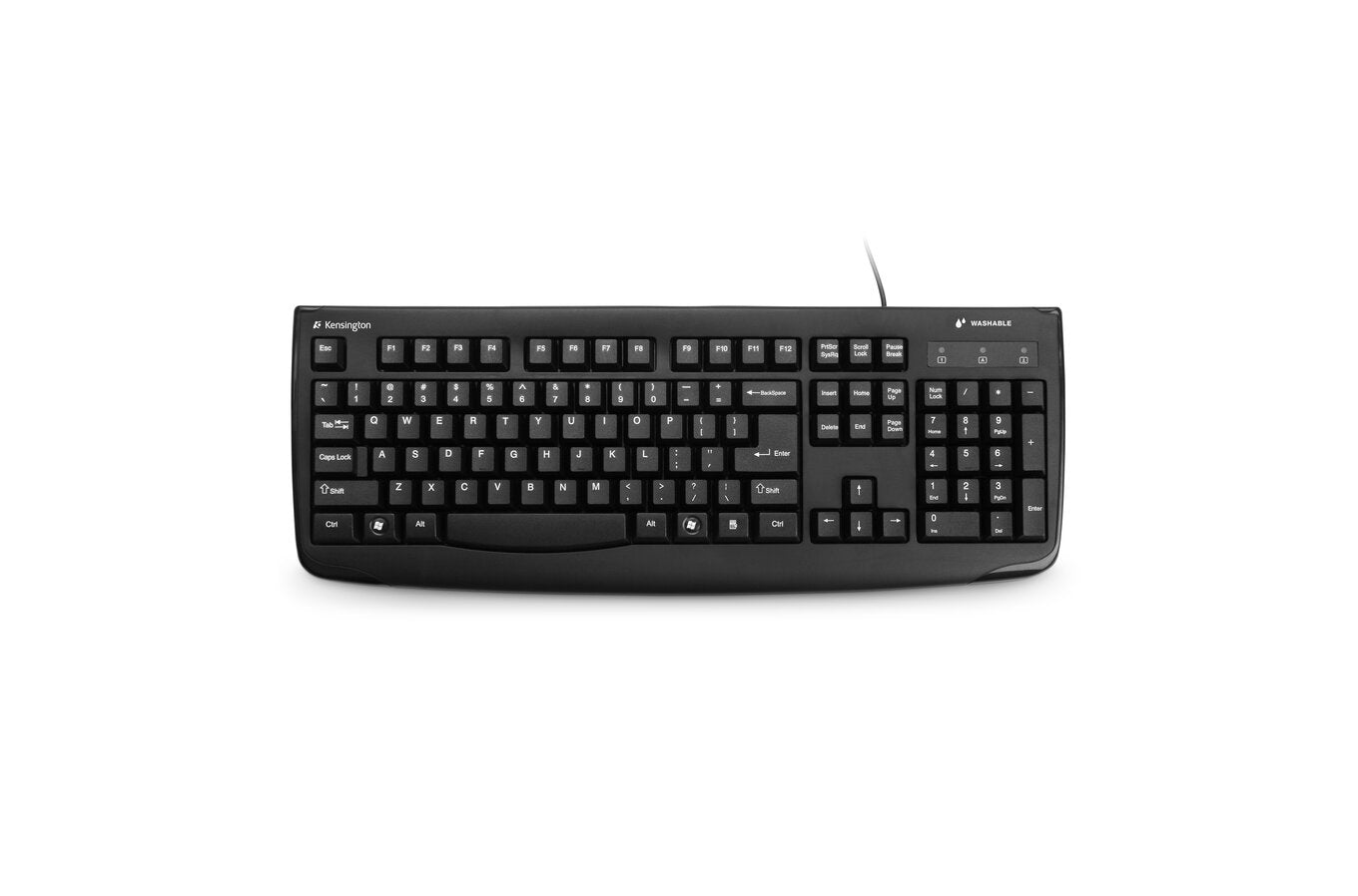Kensington Pro Fit – Tastatur, kabelgebunden, ES-Layout (ES), waschbar