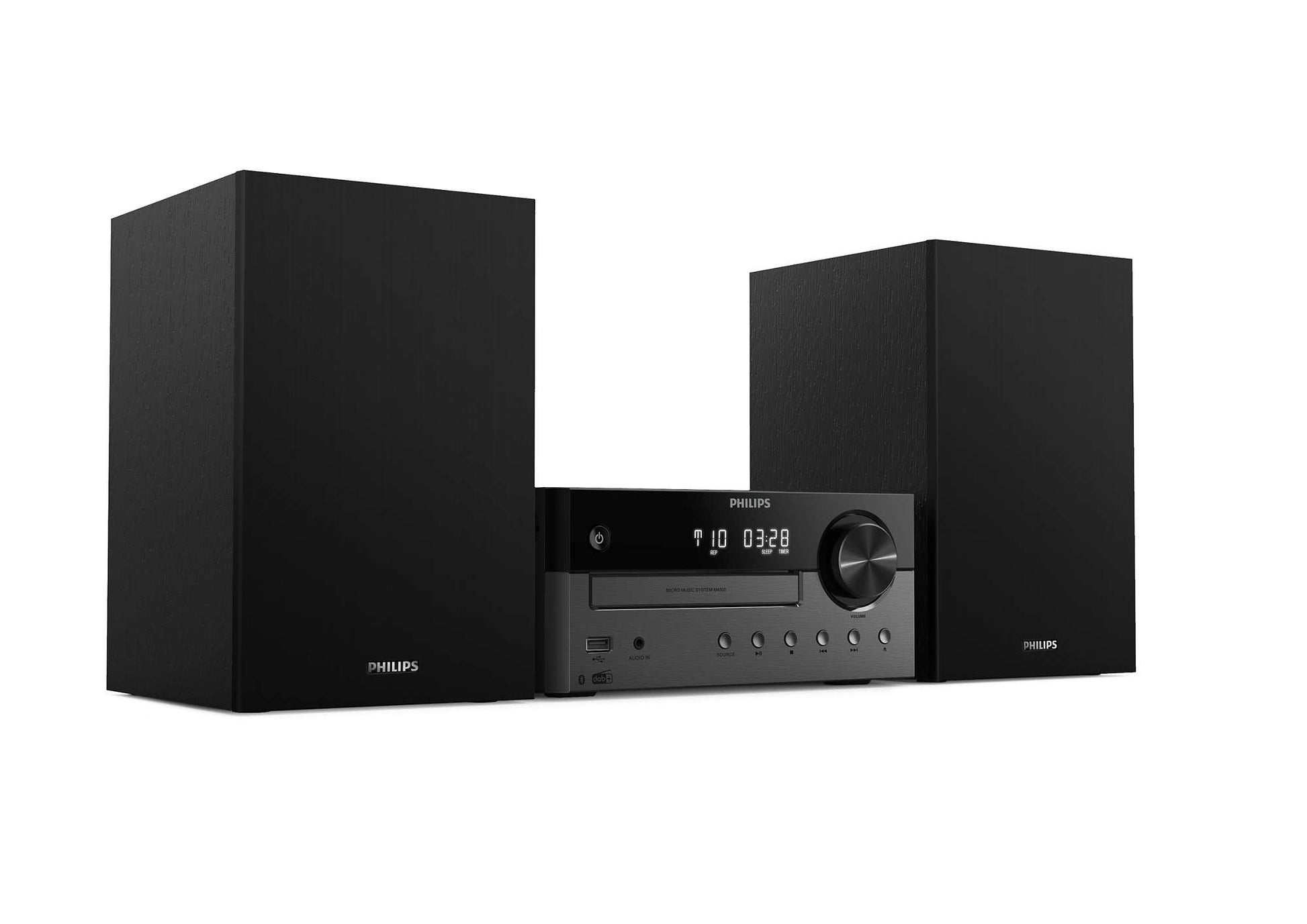 Philips TAM4505/12 – Micro-/HiFi-Anlage – DAB+, UKW, CD, USB – Schwarz